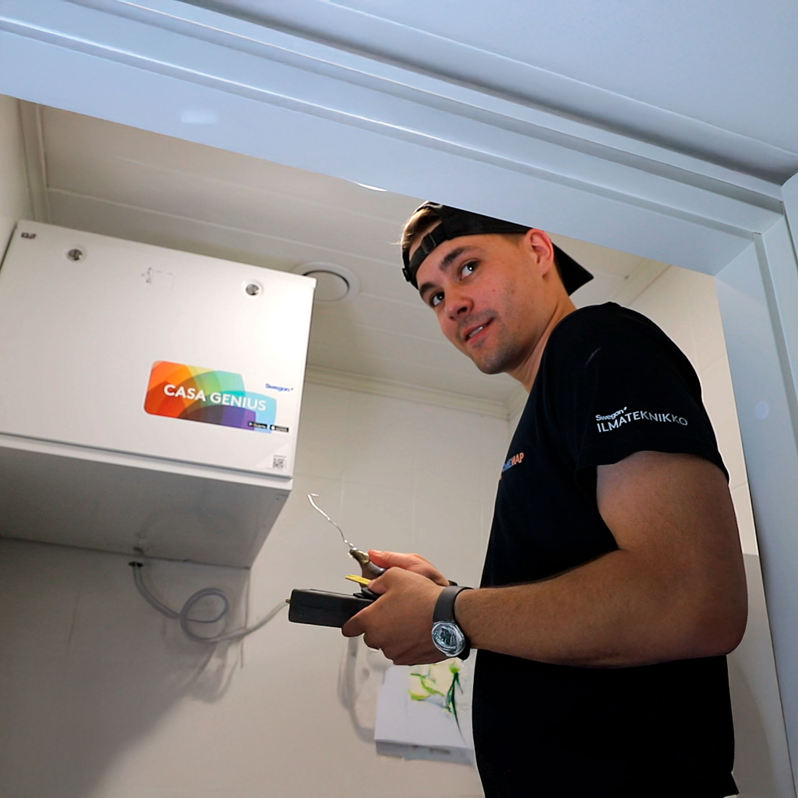 Ilmanvaihdon päivitys toi energiatehokkuutta, parempaa sisäilmaa ja asumisterveyttä Nivalaan