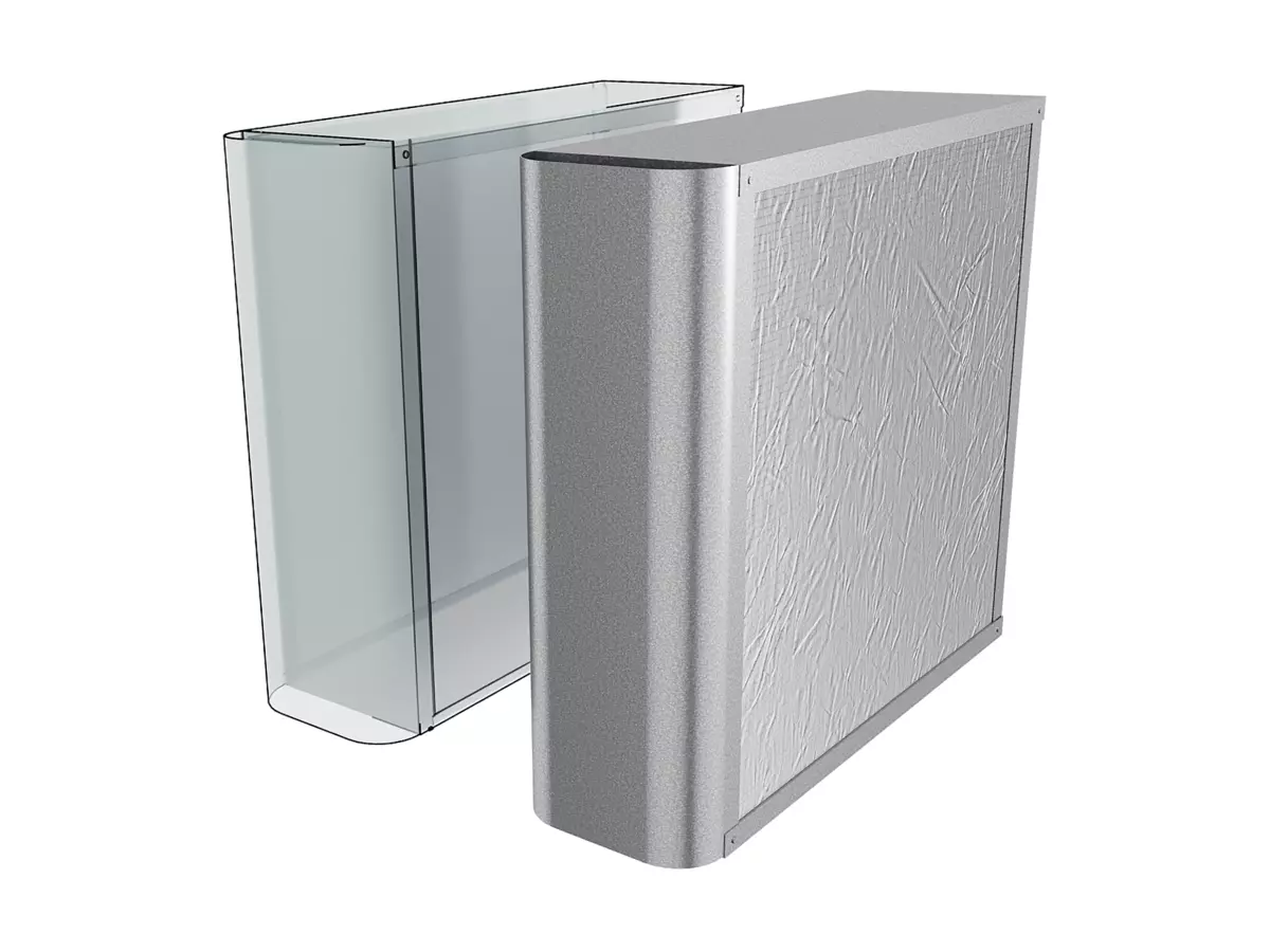 Product view, two splitters