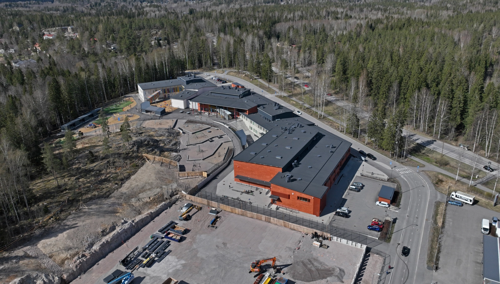 Kalajärven koulussa on helppo hengittää