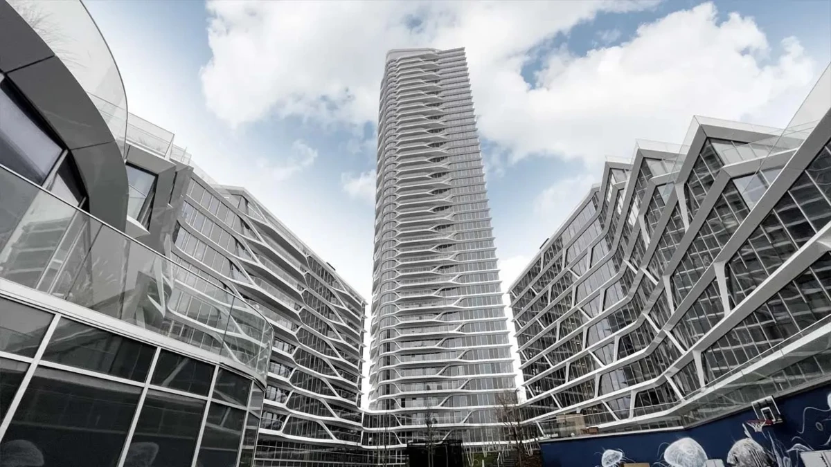 Indoor climate to Denmark's tallest residential building
