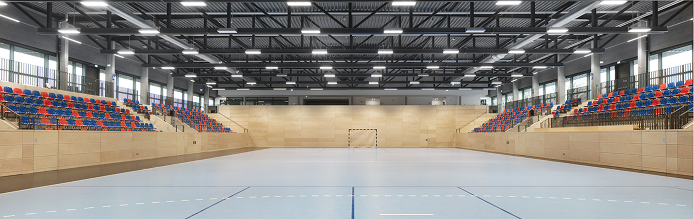 Vinnhorst, une arène sportive pour le handball et la gymnastique 