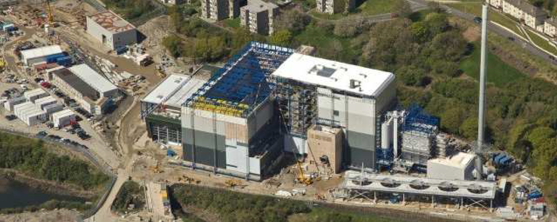 Marinewerft in Devonport, England