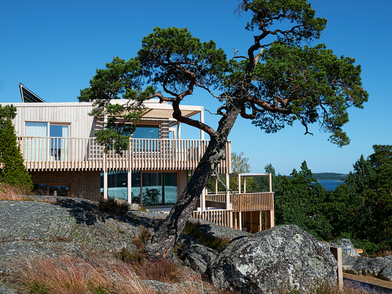 Designhuvila Saltsjöbadenissa